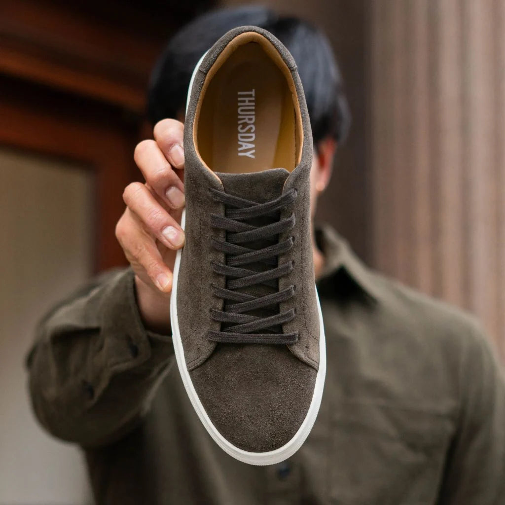 Encore | Dark Olive Suede